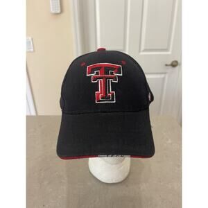 Vintage Texas Tech Red Raiders Authentic ZYPHER THE Snapback Hat